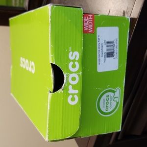 Crocs Sienna Shiny Flat Black Comfort Slip On Flat Shoes Size 10.